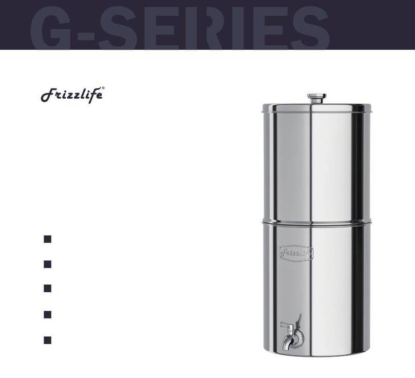 Frizzlife G Series owner's manual
