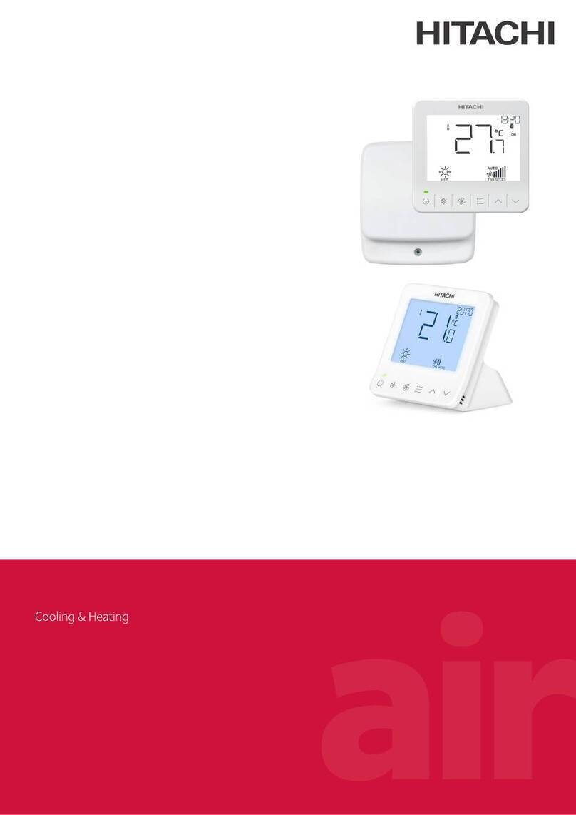 Hitachi YUTAKI PC-ARCHE Installation and operation manual