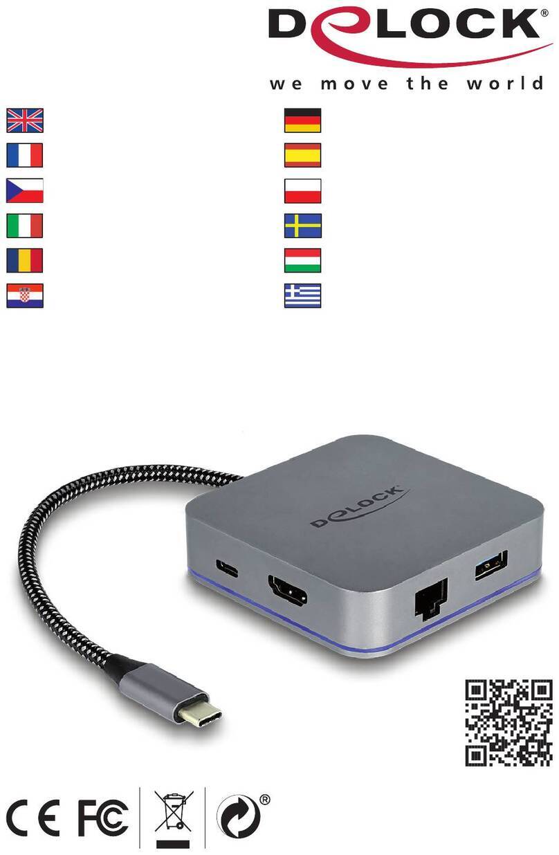 DeLOCK 87742 user manual