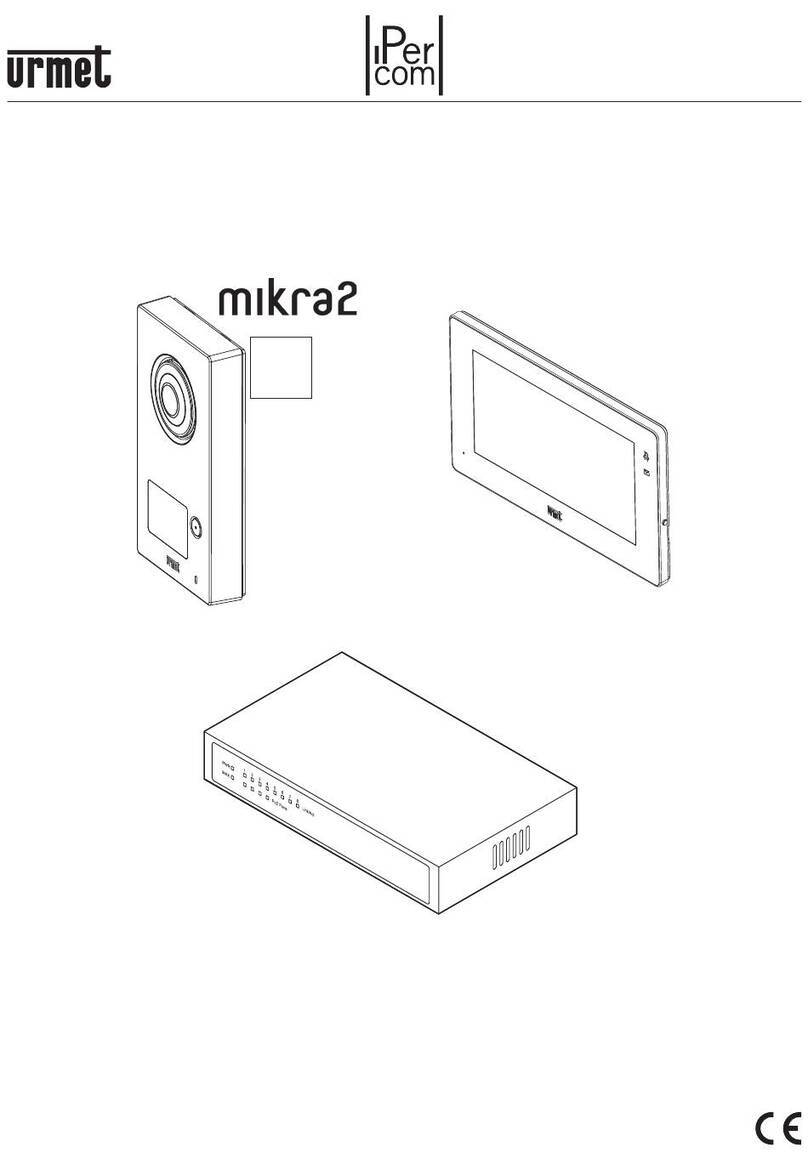 urmet domus iPerCom Mikra2 1060 Manual