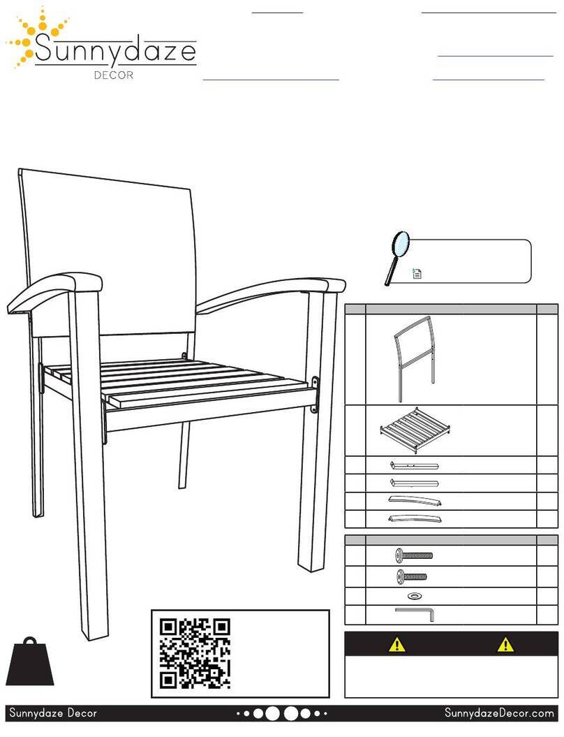 Sunnydaze Decor MALACHI GF-307 quick start guide