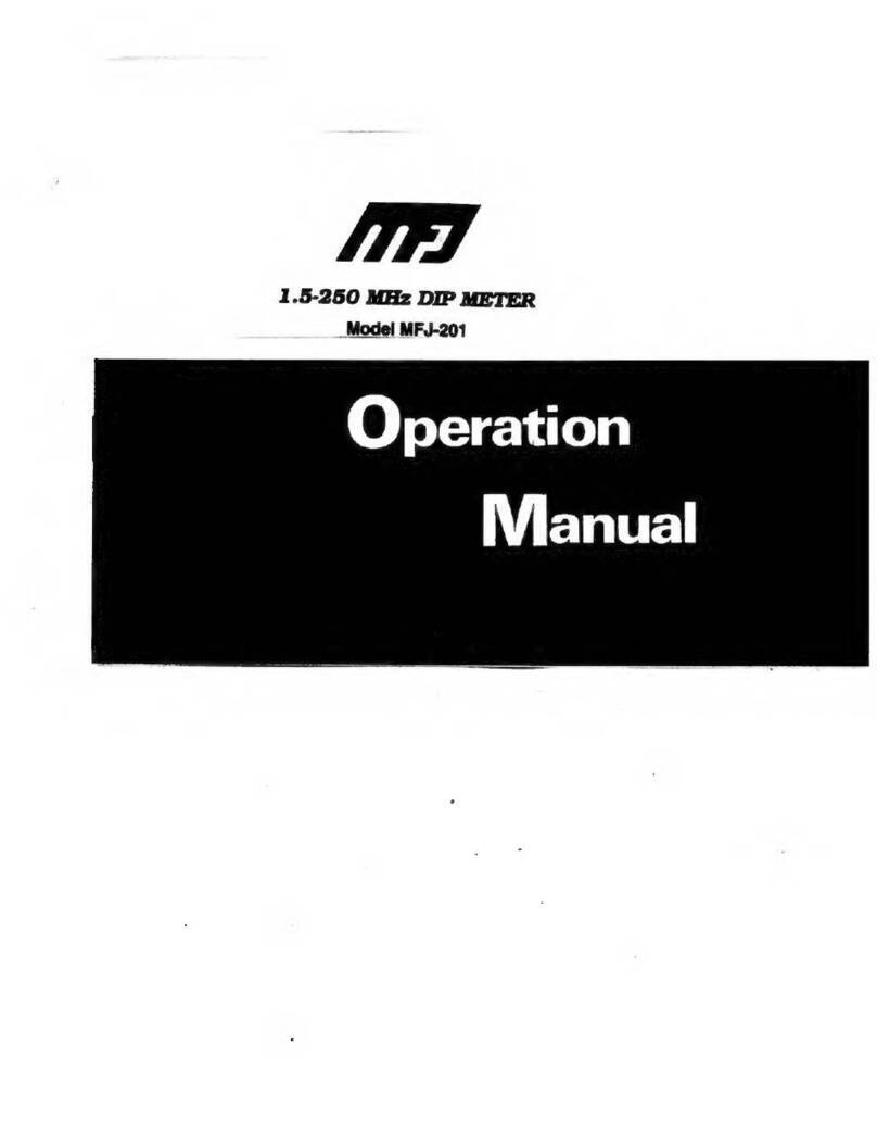 MFJ MFJ-201 Operation manual