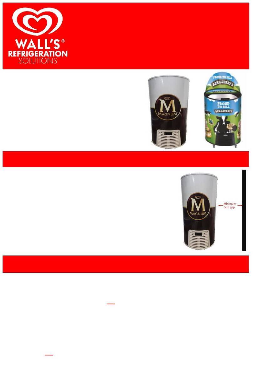 WALL'S REFRIGERATION SOLUTIONS Cily 450 care guide WALL'S REFRIGERATION SOLUTIONS Cily 450 care guide