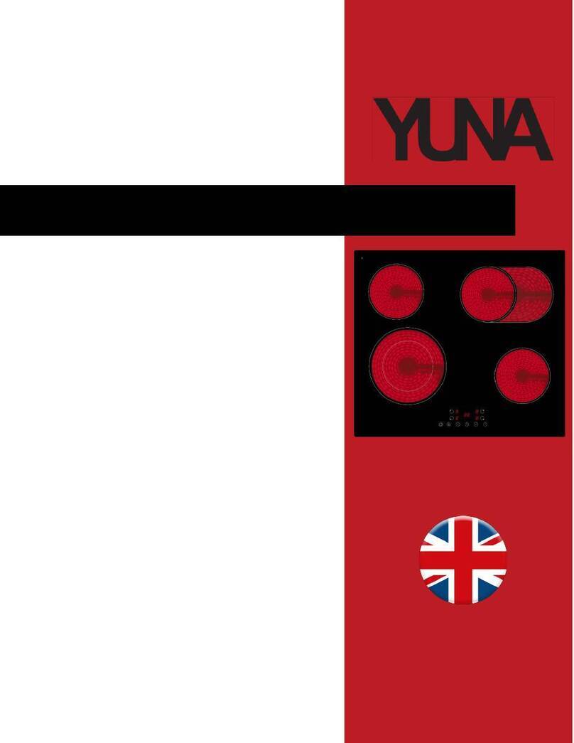 yuna CALOR EBK4-2B G instruction manual