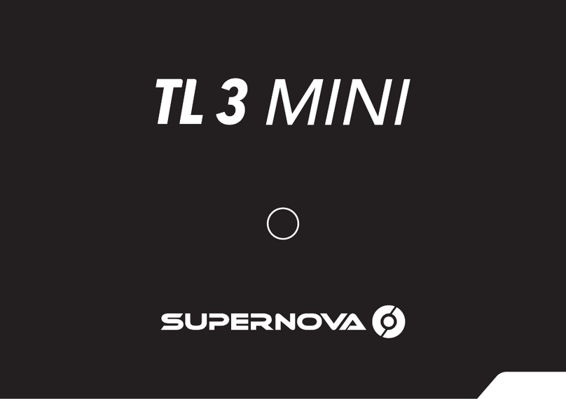 SUPER NOVA TL3 MINI User manual