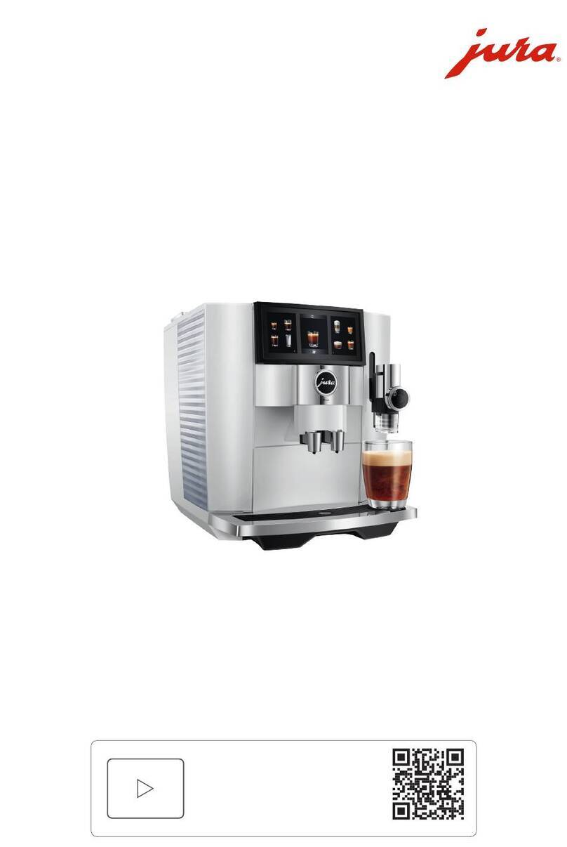 Jura J8 Instructions for use