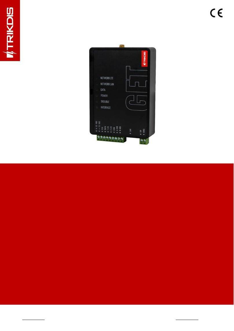 Trikdis GET installation manual
