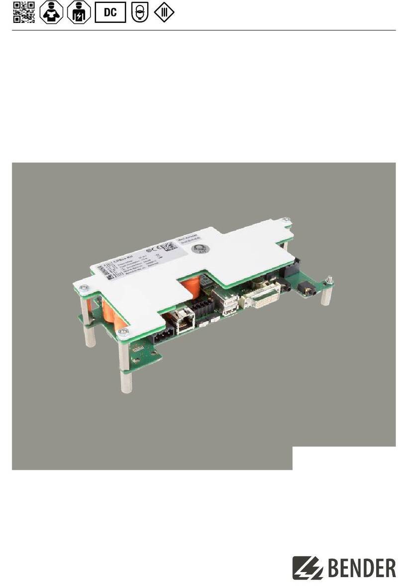 Bender COMTRAXX CP9-Kit Series User manual