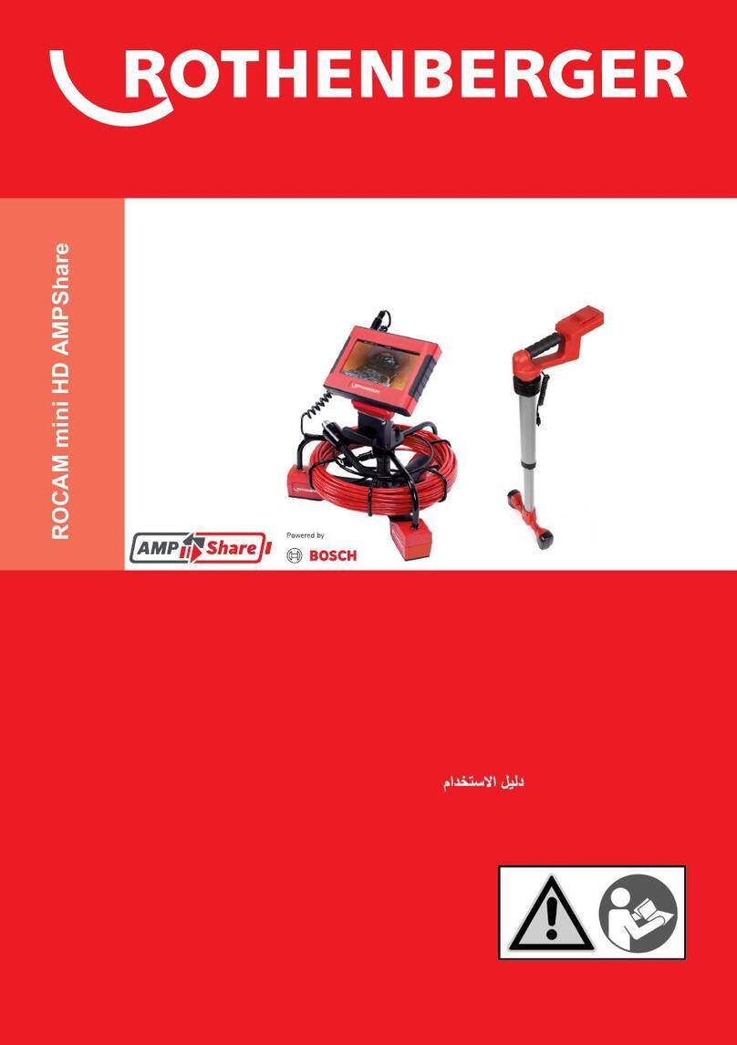 Rothenberger ROCAM mini HD AMPShare User manual