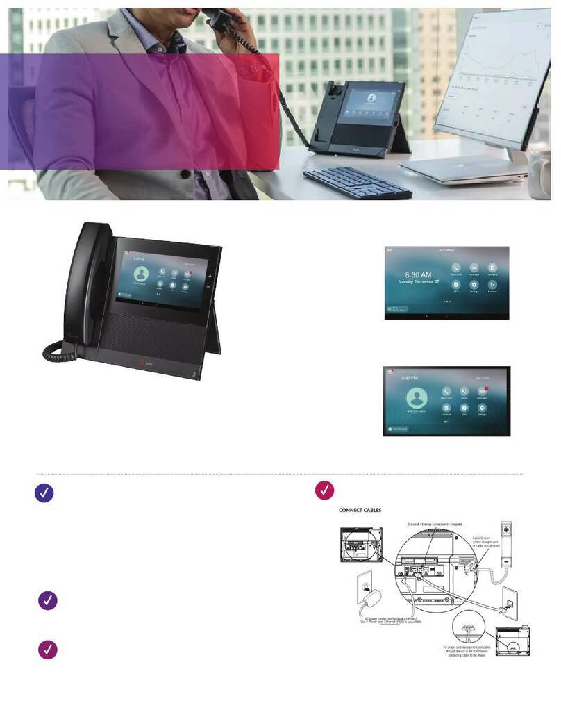 Poly CCX 600 quick start guide