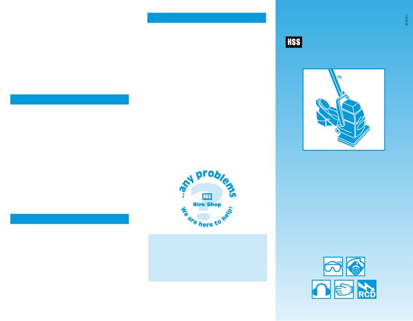 HSS Hire 878 Operating & safety guide