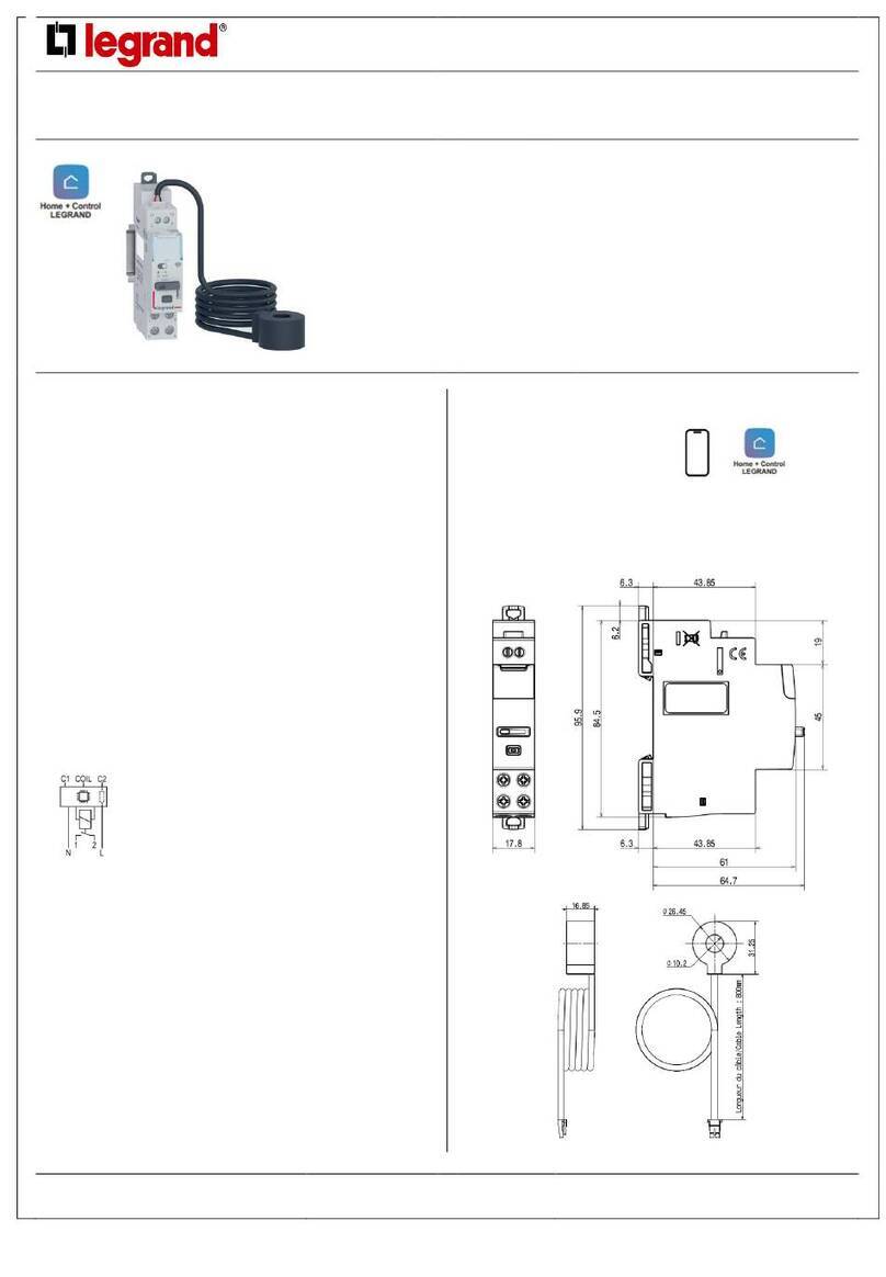 LEGRAND 4 121 73 User manual