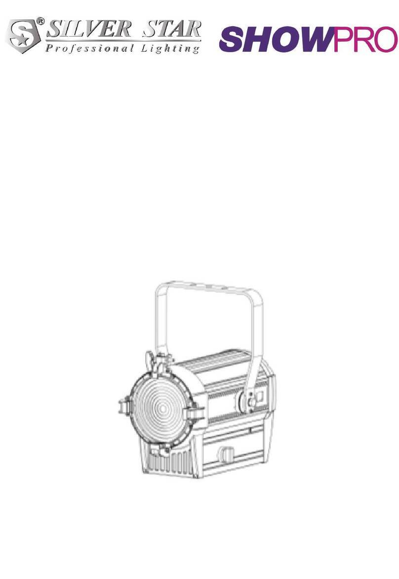 SilverStar SHOWPRO LEDFRE102 User manual