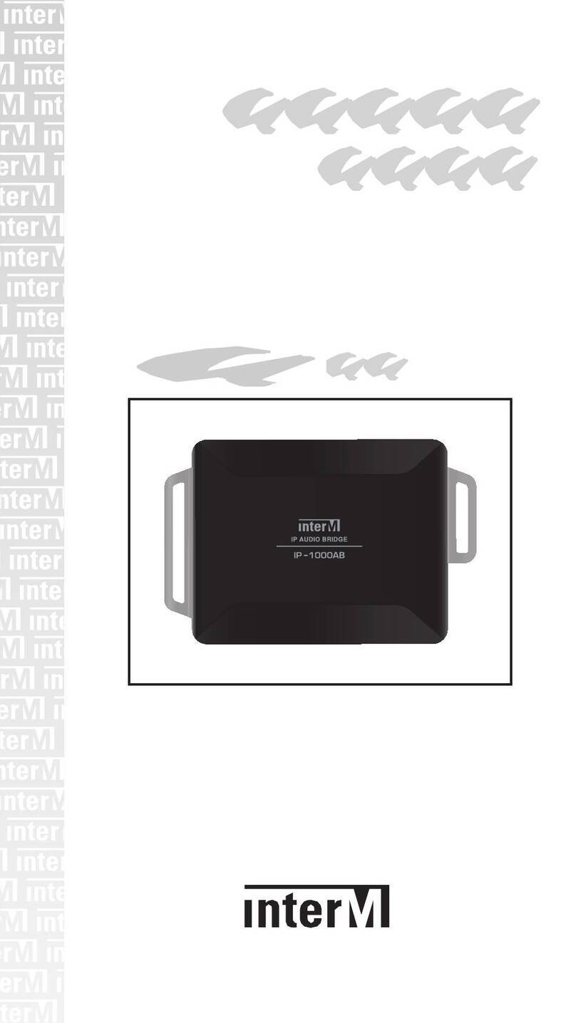 Inter-m IP-1000AB User manual
