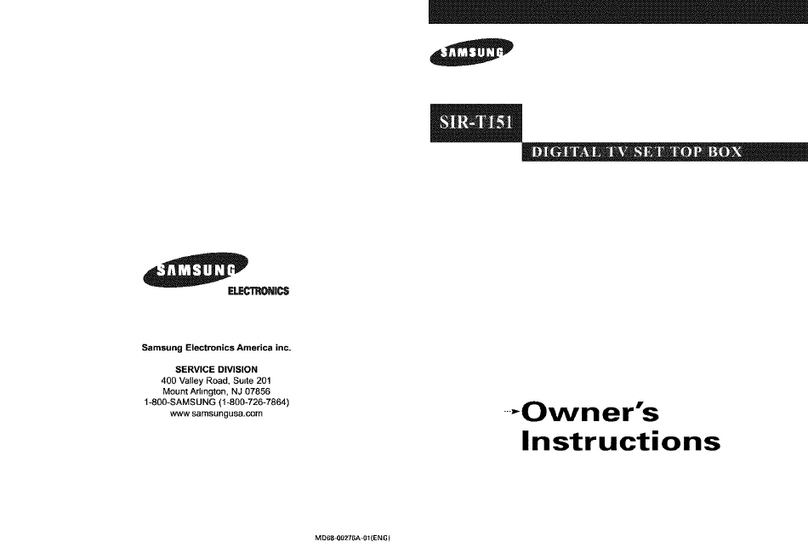 Samsung SIR-T151 User manual