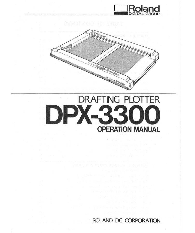 Roland DPX-3300 User manual