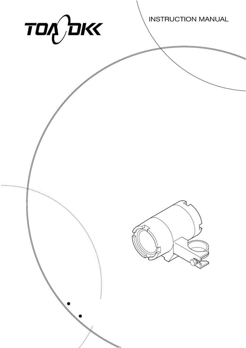 TOA-DKK ODM-135A User manual