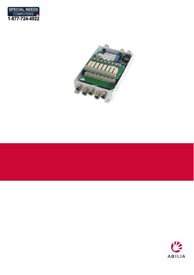 Abilia IR-8M user manual