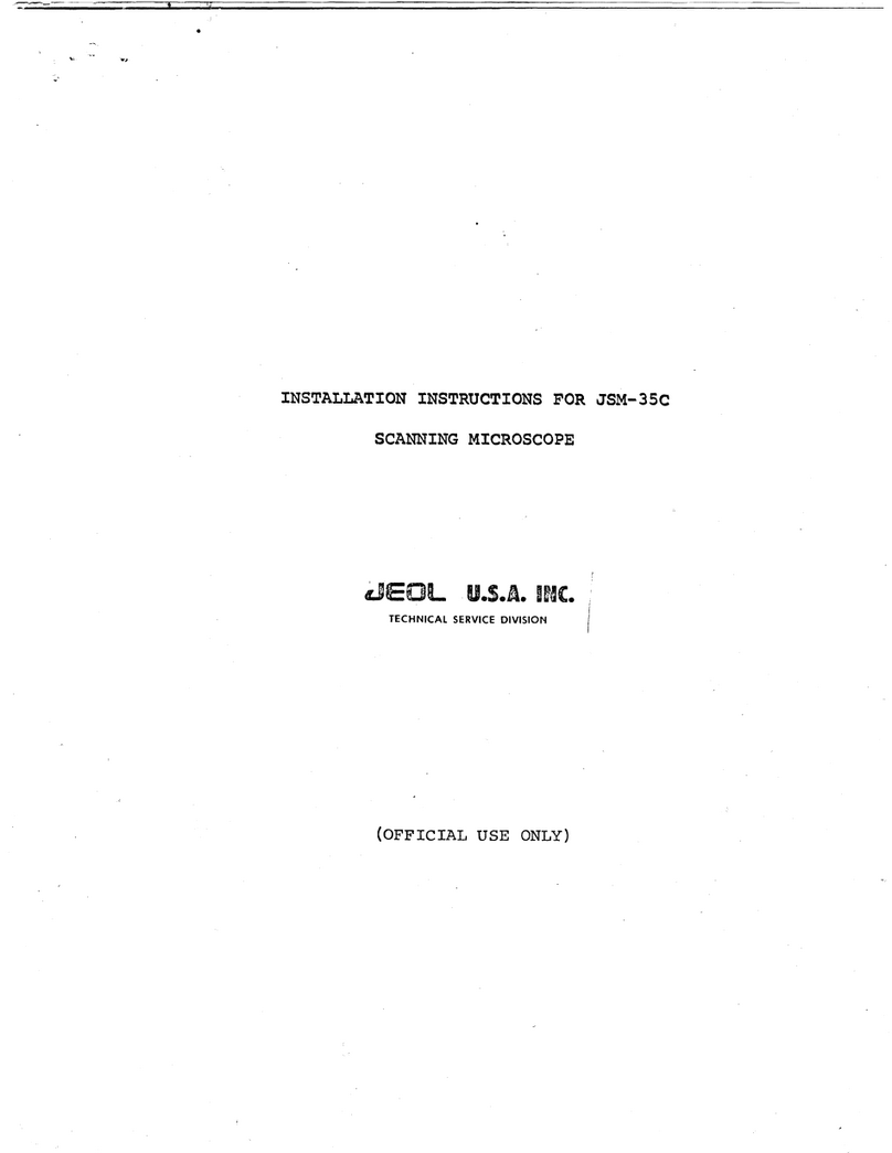 JEOL JSM-35C installation instructions