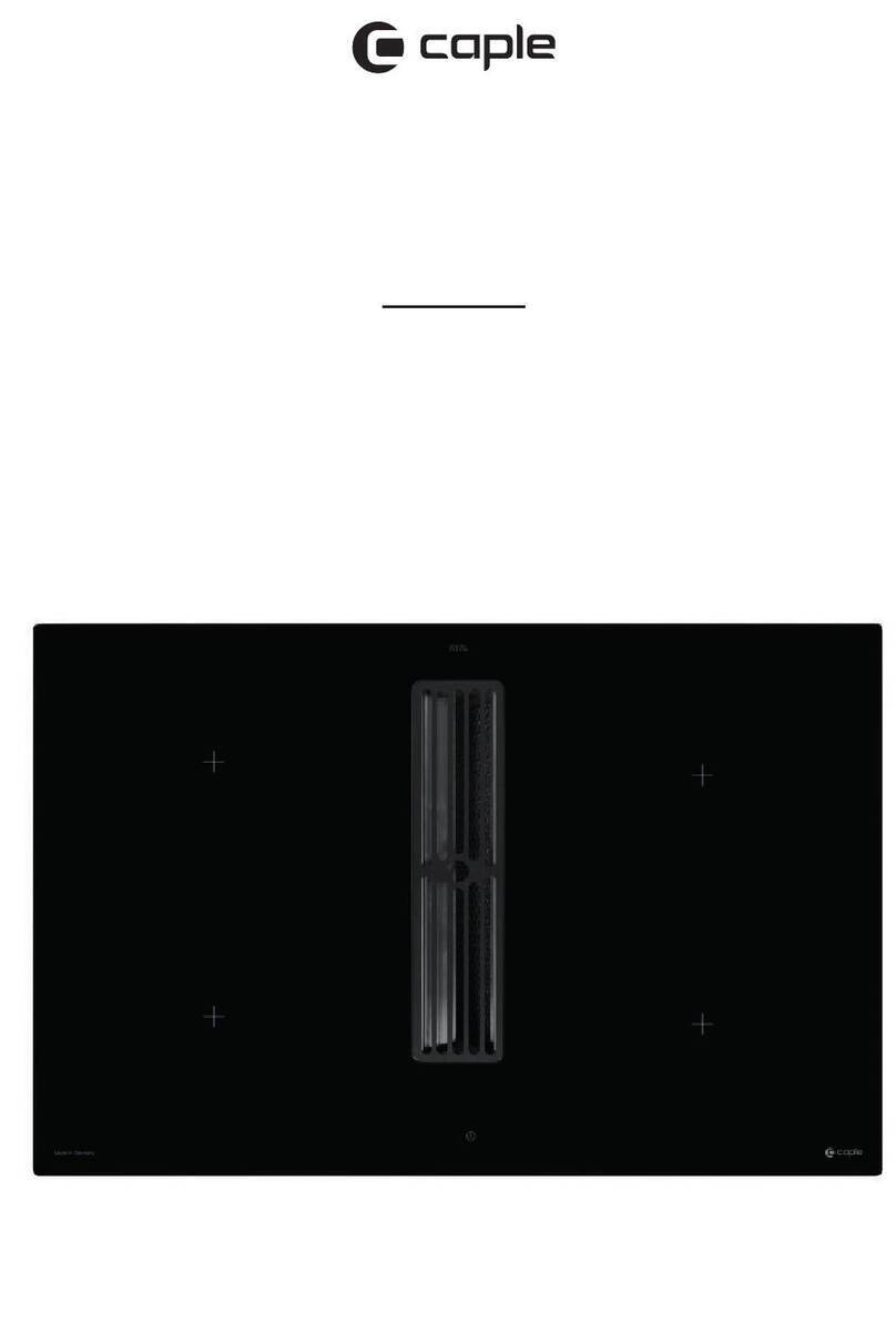Caple DD820BK User manual