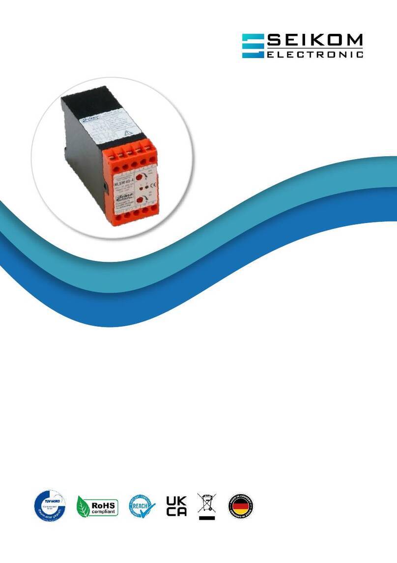 Seikom Electronic NLSW 45-4 User manual