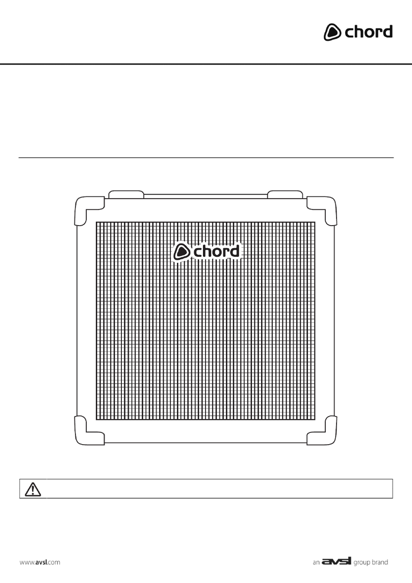 Chord CB-15BT User manual