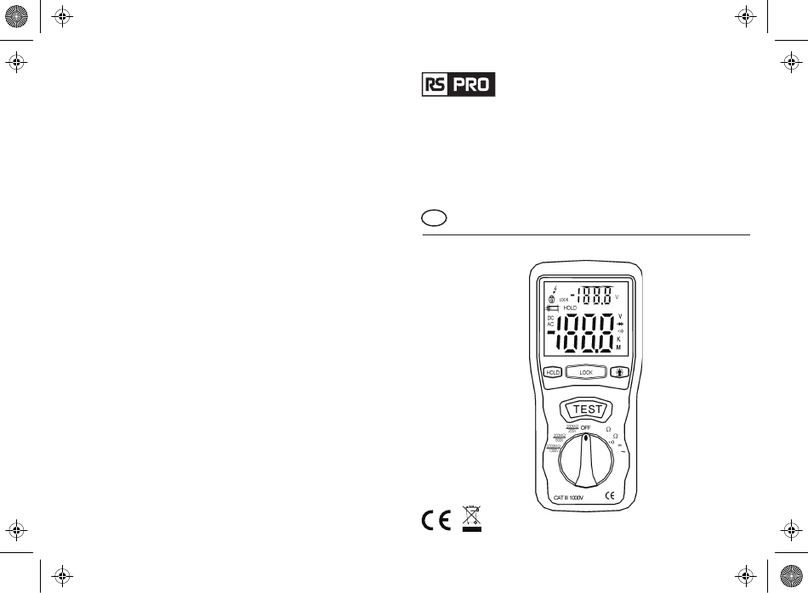 RS PRO RS-5500 instruction manual