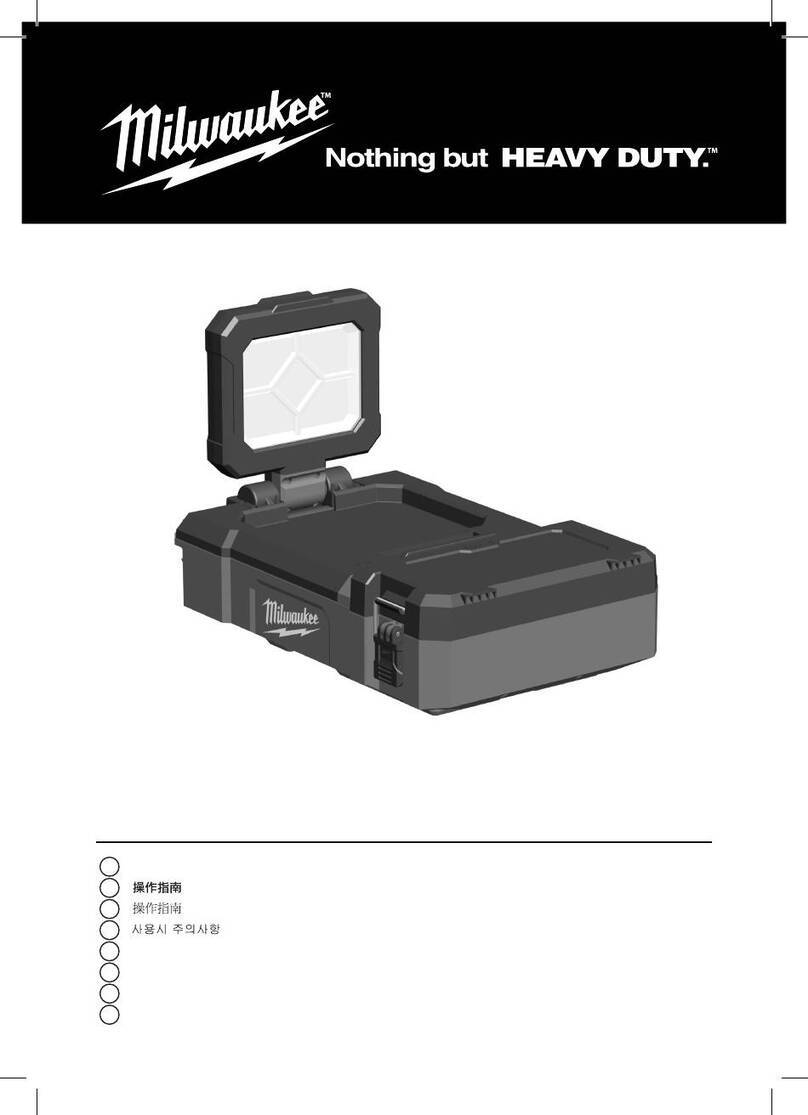 Milwaukee HEAVY DUTY M12 POAL user manual