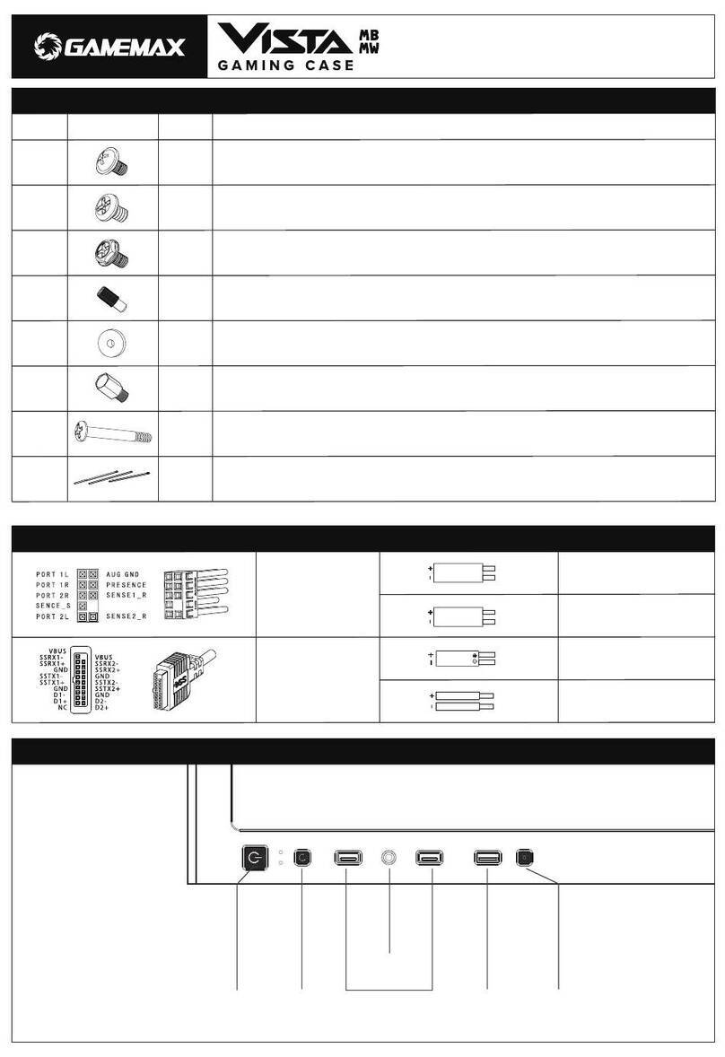 GAMEMAX VISTA MB user manual