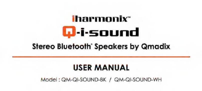 Qmadix iharmonix G-i-sound QM-QI-SOUND-BK user manual