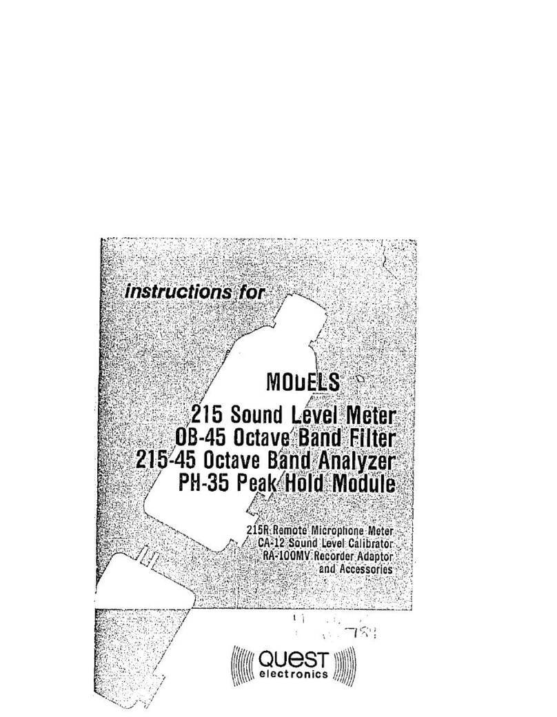 Quest Engineering 215 User manual