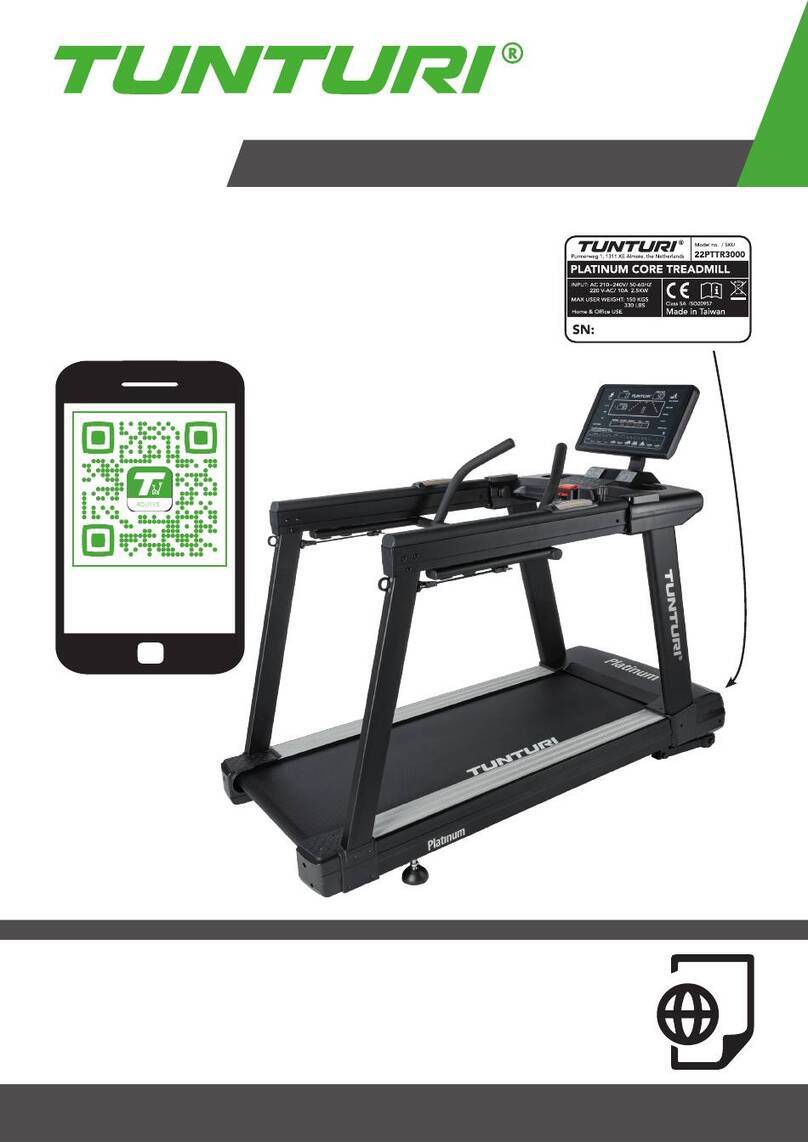 Tunturi Platinum User manual