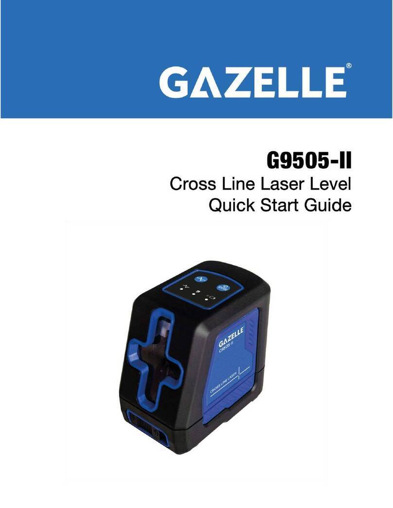 Gazelle G9505-II quick start guide