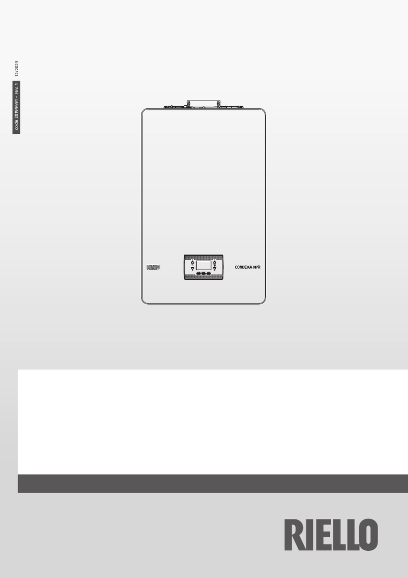 Riello CONDEXA HPR Series User guide