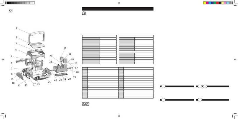 ubbink Robotclean Accu XL Pro Operating manual and parts list