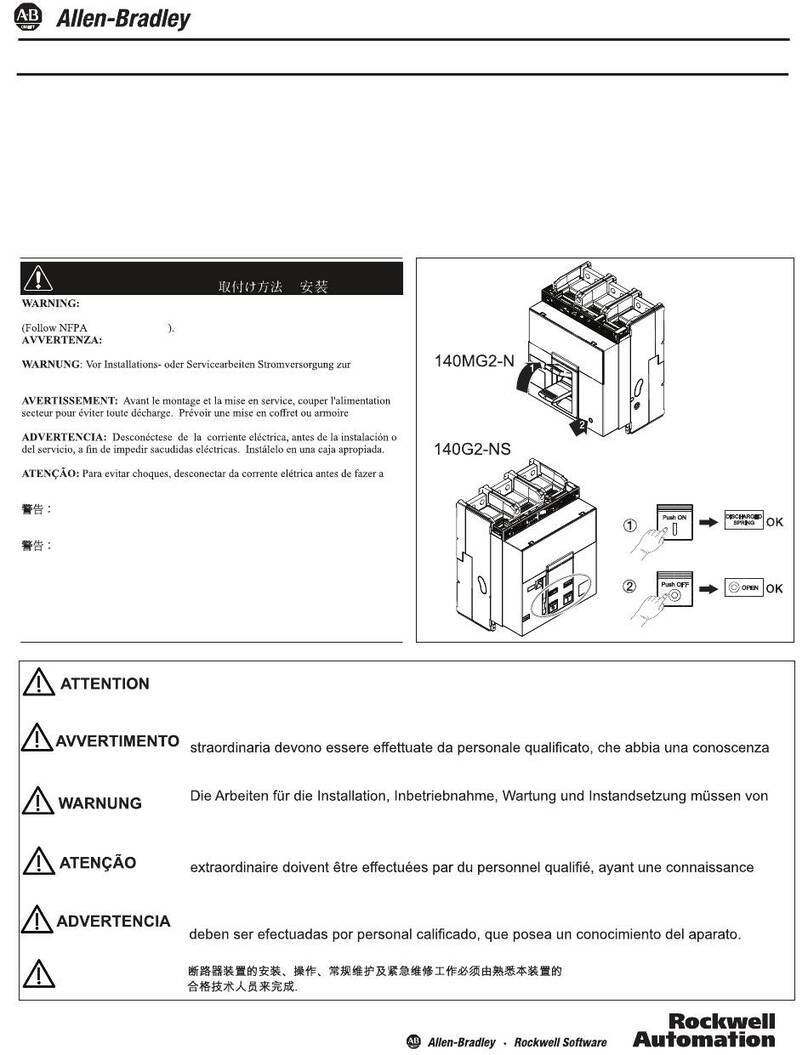 Rockwell Automation 140G2-N Maintenance Instruction