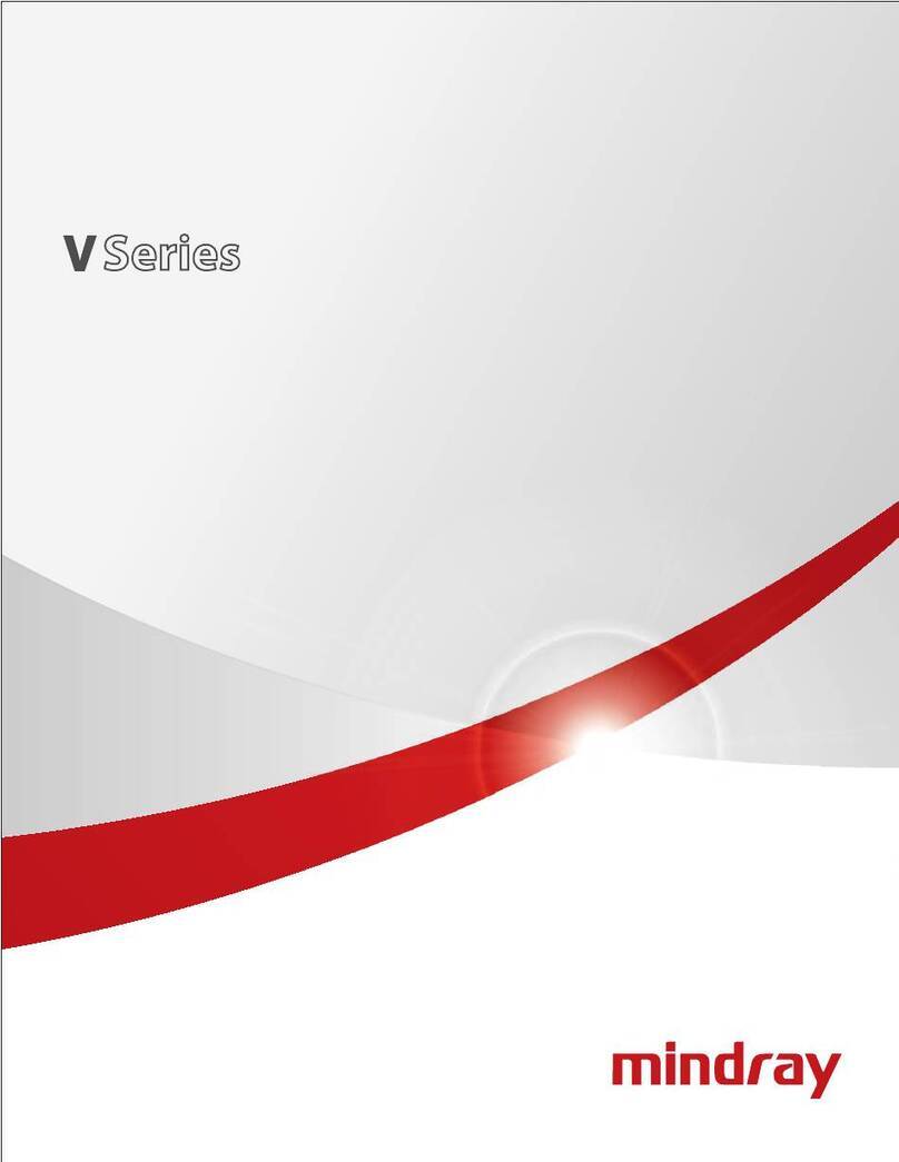 Mindray V Series operating instructions