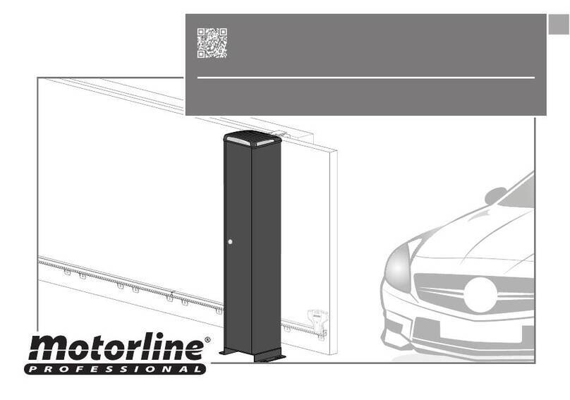 Motorline professional FORT User& installer's manual