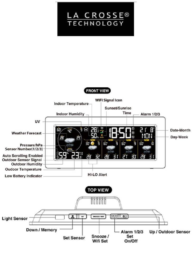 La Crosse Technology SW404 User manual