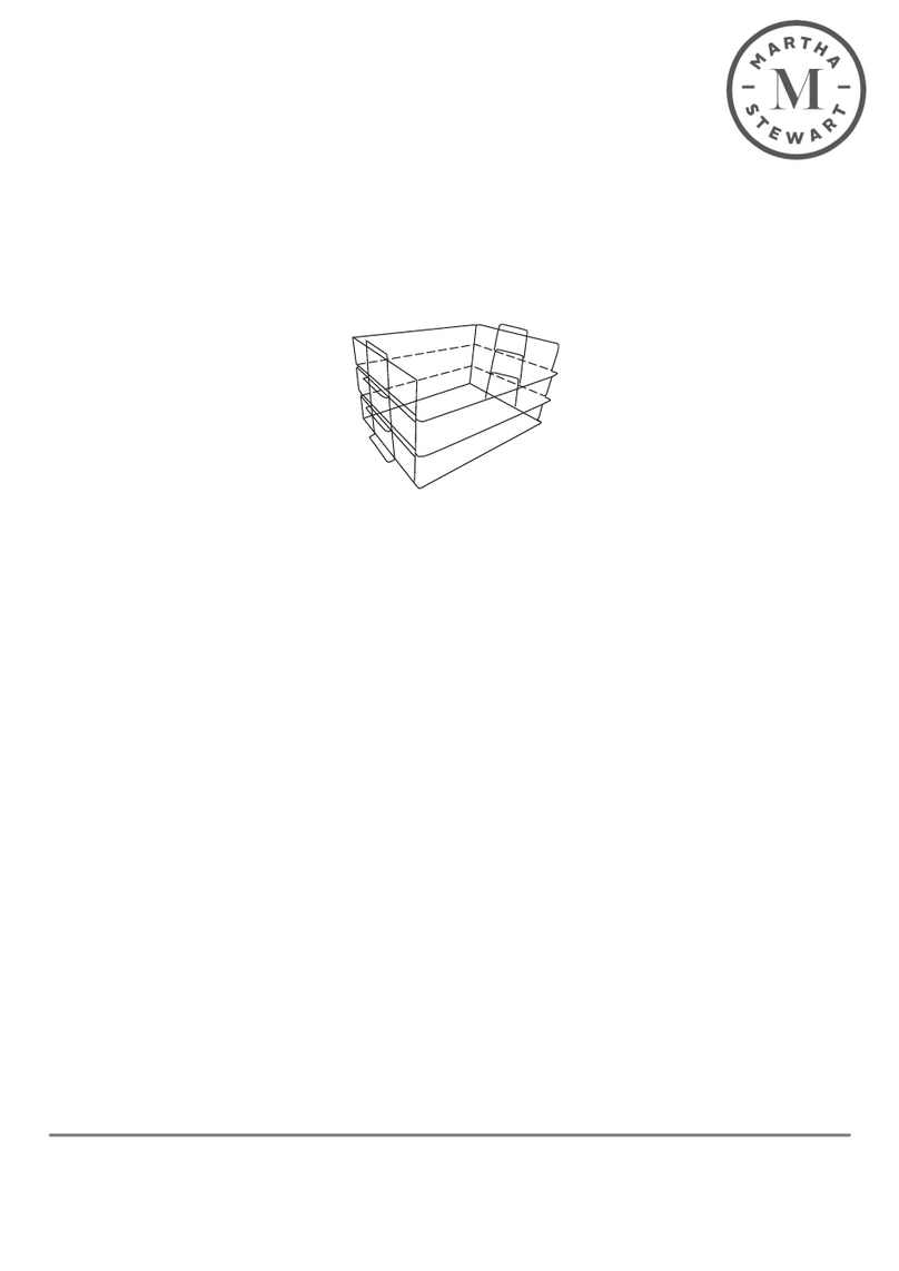 Martha Stewart HH-OHD01-3-GLD-MS User manual Martha Stewart HH-OHD01-3-GLD-MS User manual