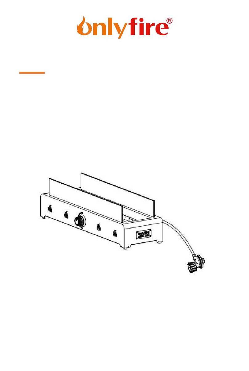 Onlyfire 7026 Instruction Manual