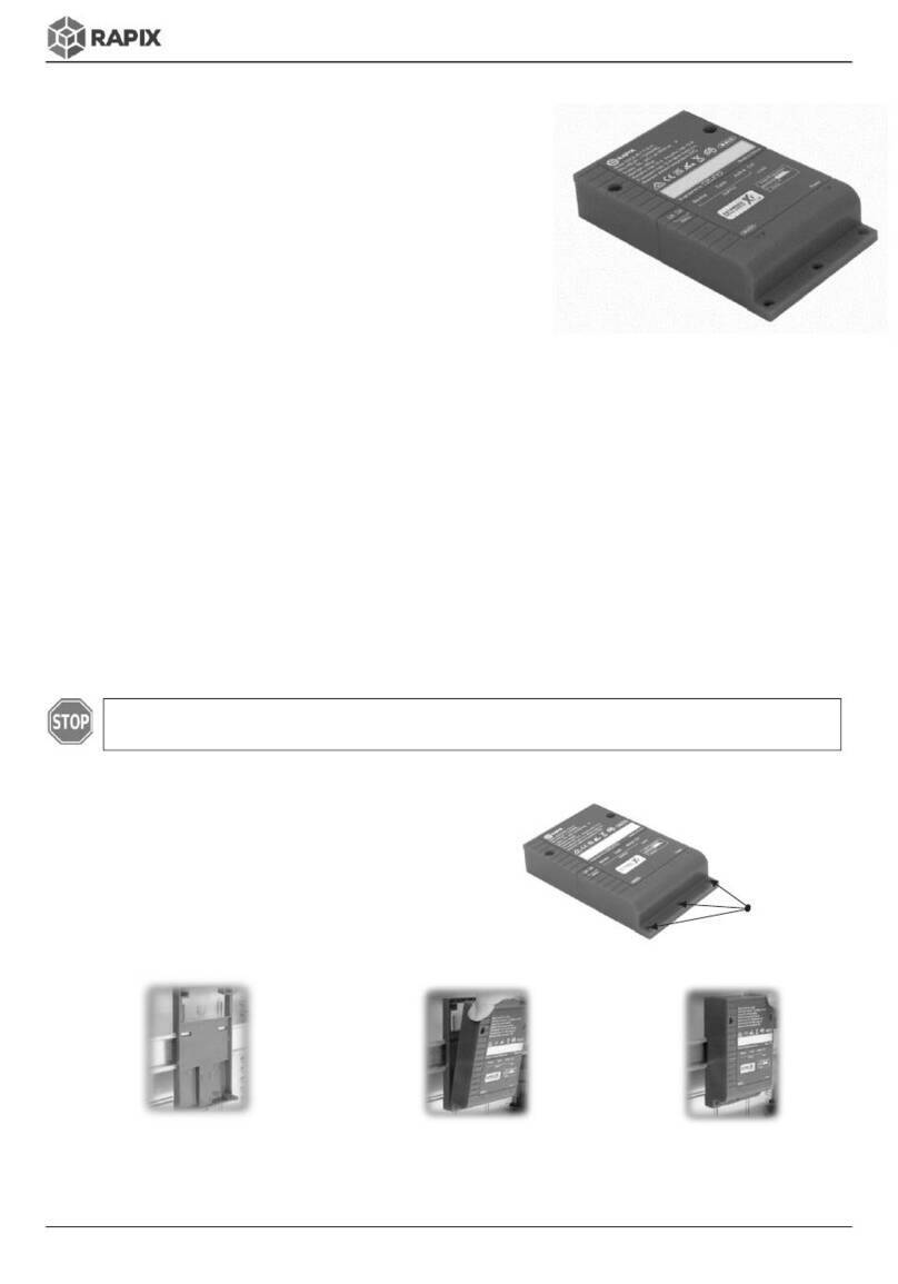 RAPIX DALI-2 DGOZ-RLY-16A-01 quick start guide