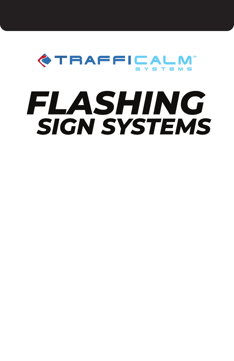 TraffiCalm M75-SABRA-000T Instruction Manual