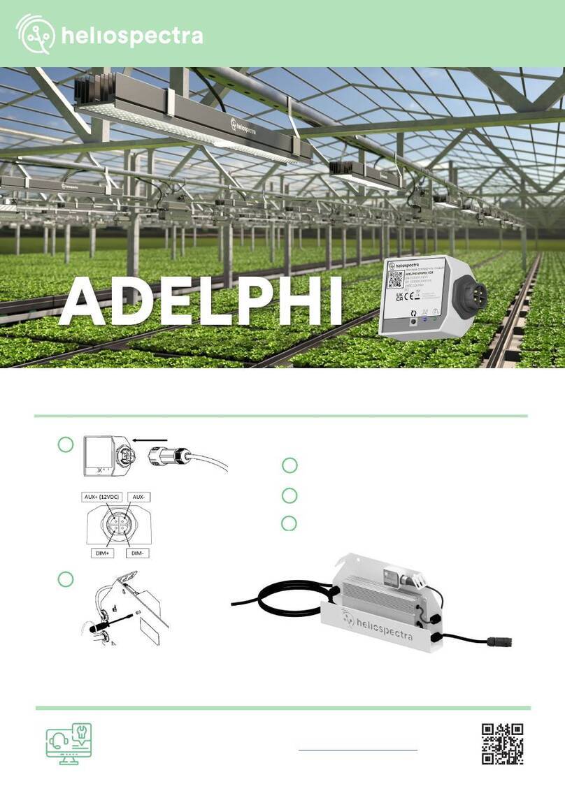 Heliospectra ADELPHI ADWF01 User manual