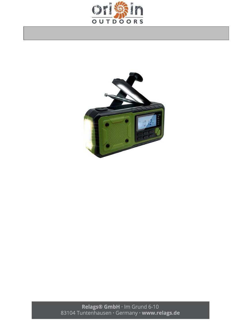 Relags Origin Outdoors Multi User manual
