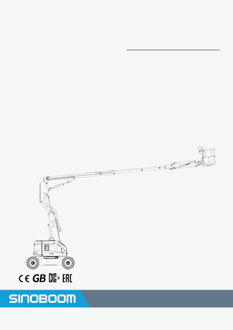 Sinoboom GTZZ18J Operation manual