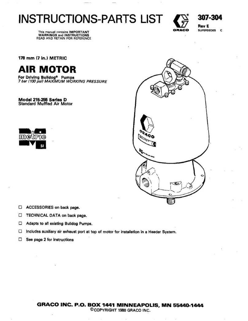 Graco 216-256 Operation manual