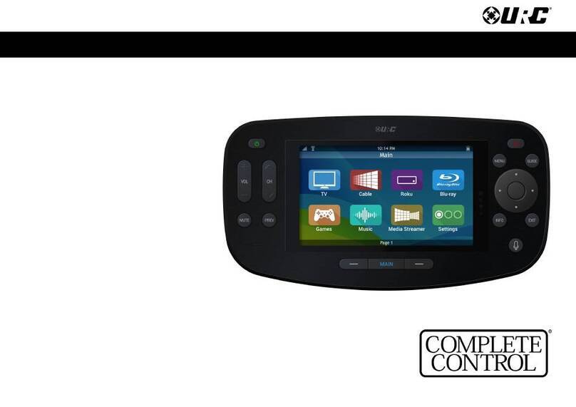URC COMPLETE CONTROL MX-4000 User manual