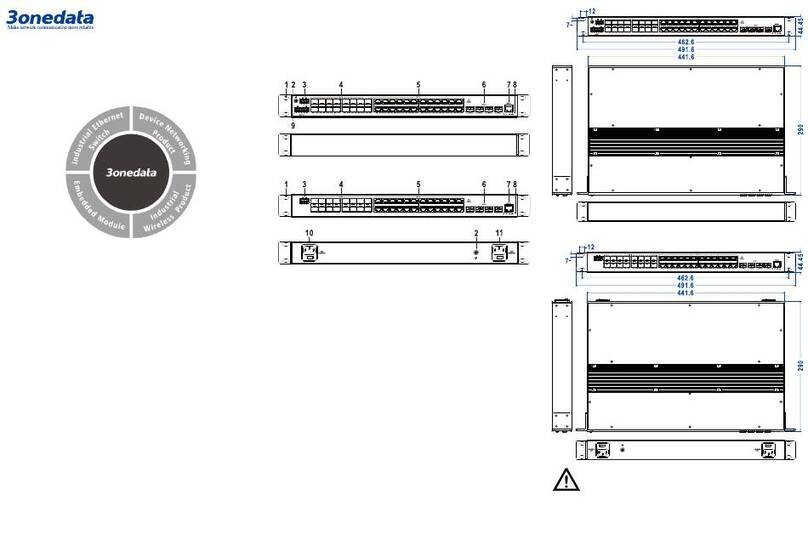 3One data ICS5400TSN-24GT16GS4XS-LN Series Quick installation guide