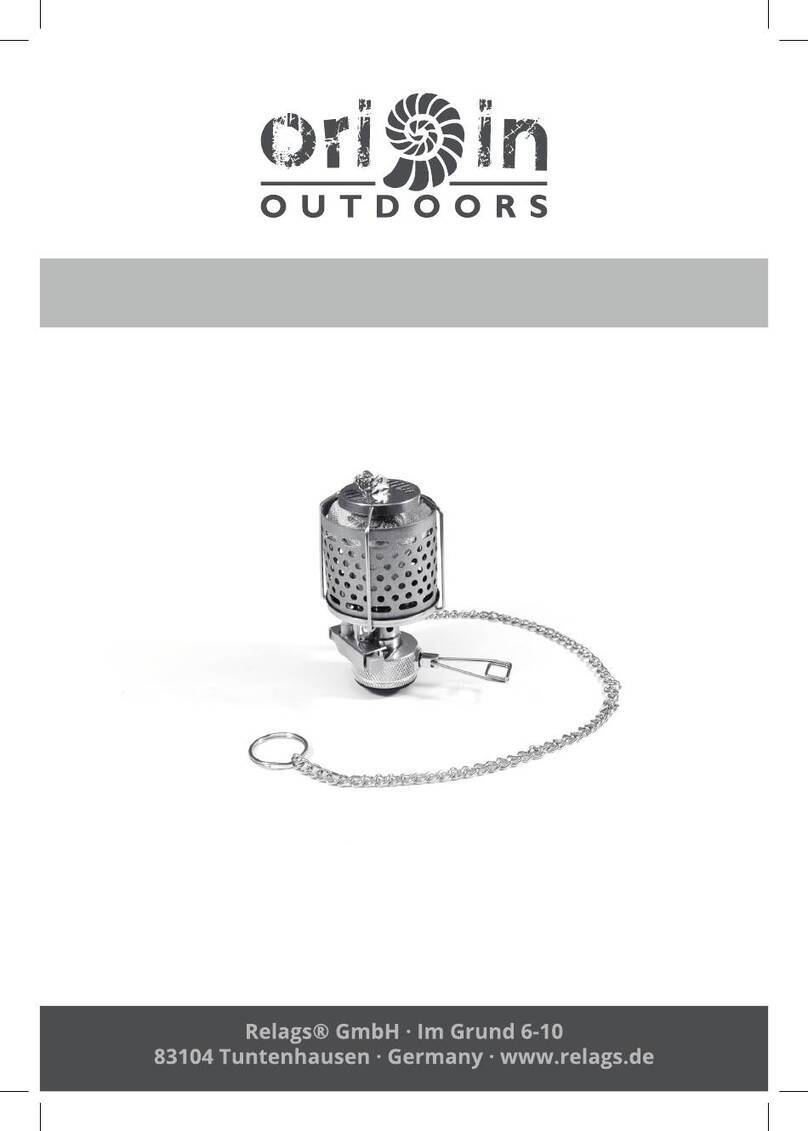 Relags Origin Outdoors MINI User manual